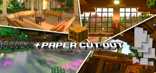 Текстуры: Paper Cut-Out RTX
