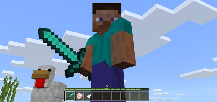 XP Hotbar in Creative - Текстура Minecraft PE