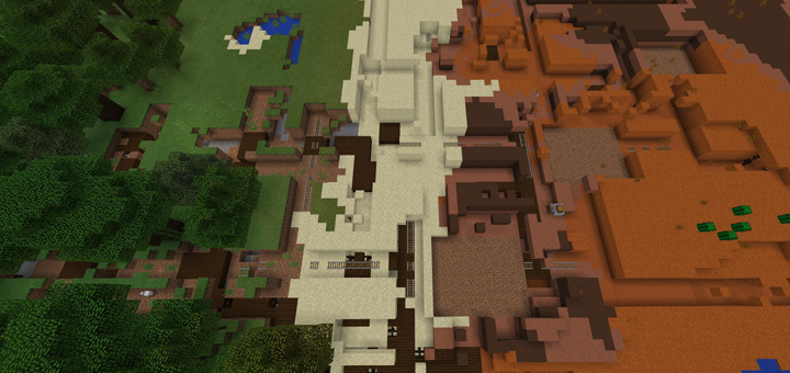 Ущелье с шахтой - Сид PE