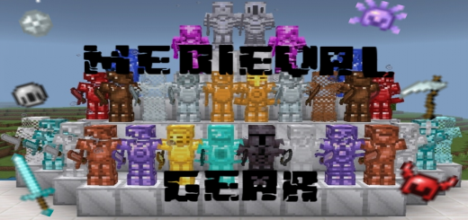 Мод: Средневековая броня и оружие