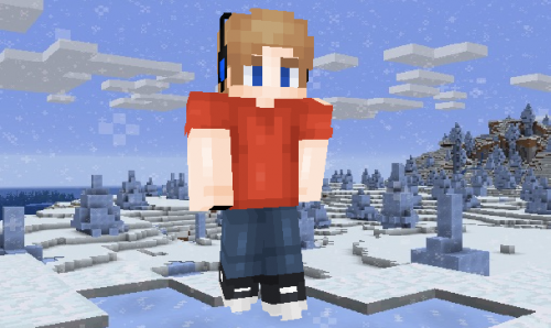 Скин Мальчик игрок для Mineraft PE